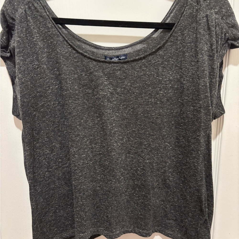 American Eagle Gray Women's Top